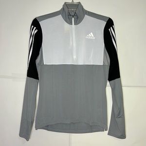 Men’s adidas Sweater Own The Run Running 1/2 Zip Size Small